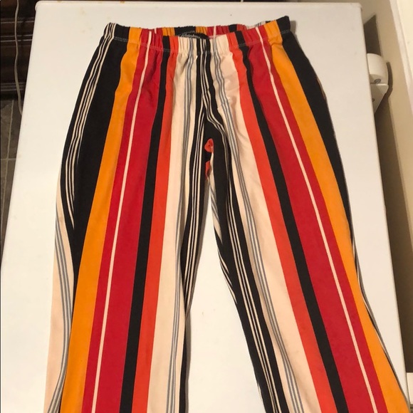 Multicolored stretch pants - Picture 1 of 1